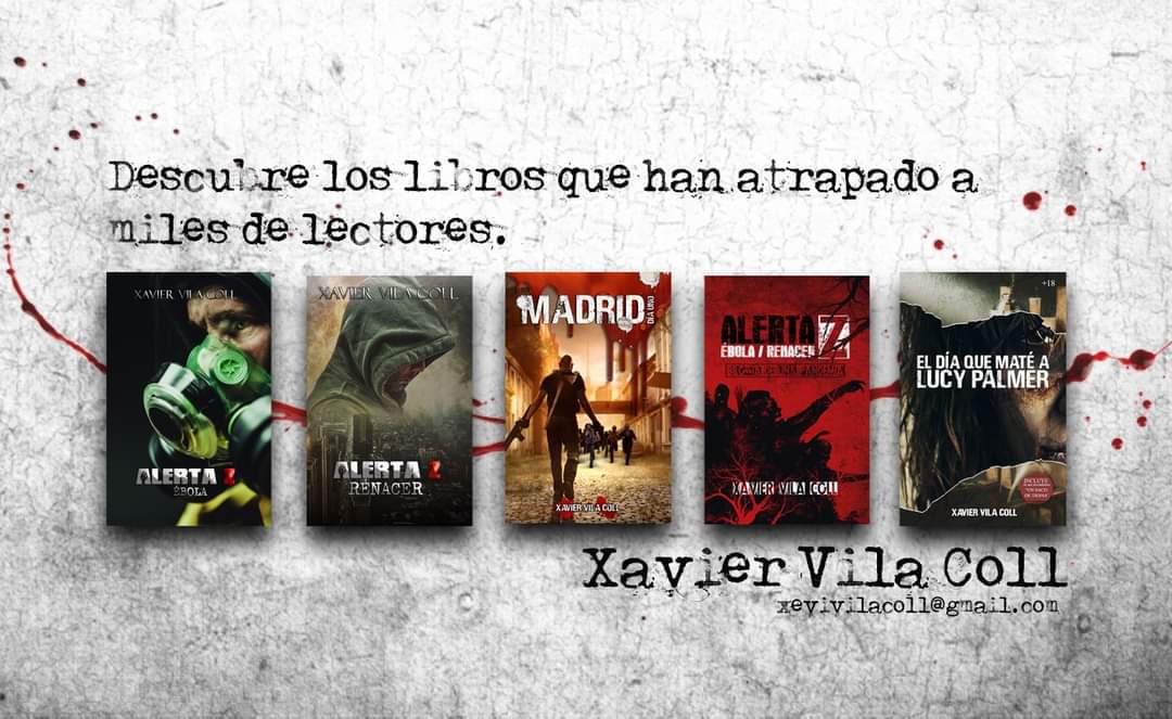 xevivilacoll's tweet photo. Mai faig promoció, però deixo per aquí la relació dels meus llibres. 
3 històries apocalíptiques i una de negra, negríssima.
#AlertaZ #madriddíauno #EldíaquematéaLucyPalmer
#xaviervilacoll https://t.co/UVy8uPmWTE