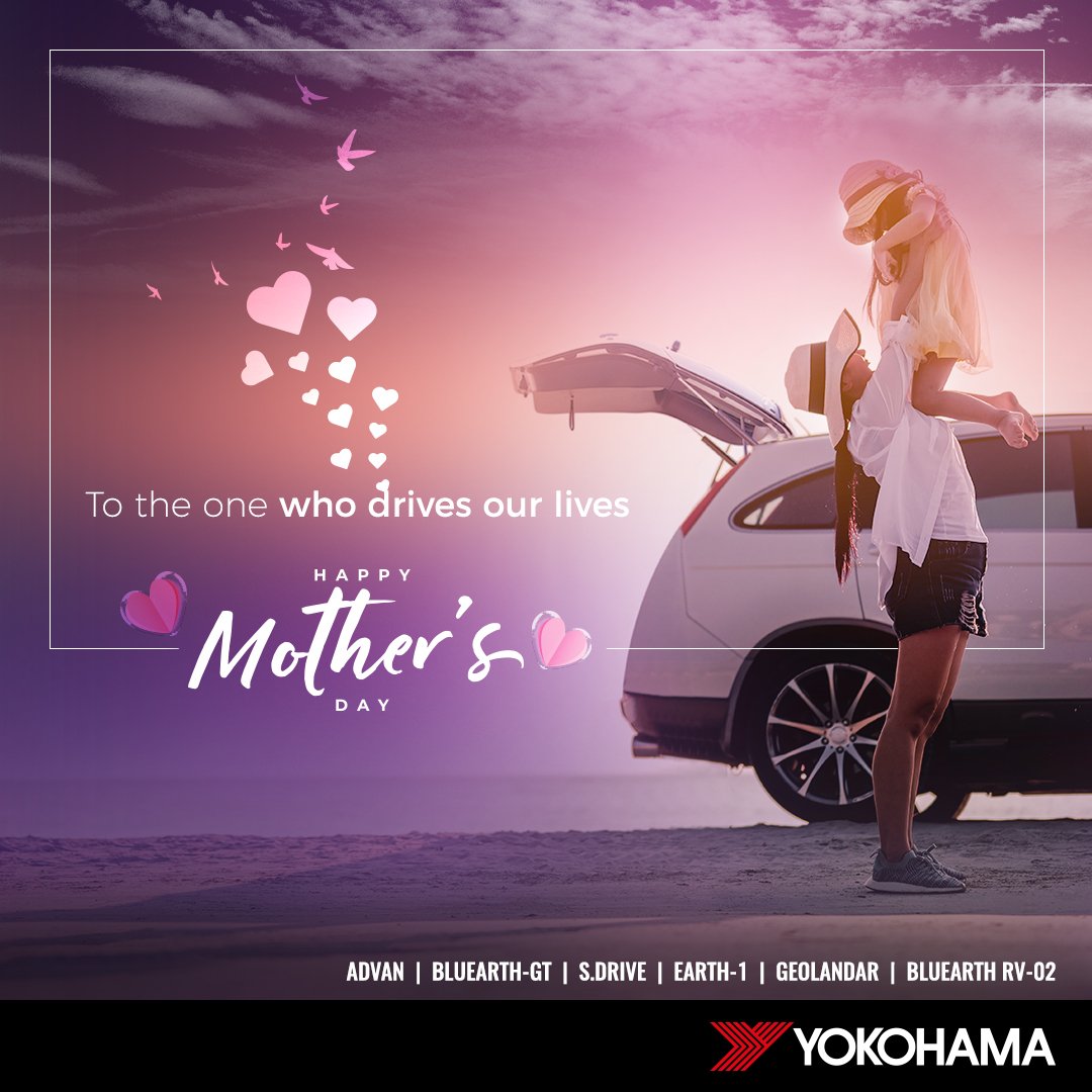 The one who keeps you on track, the one who’s got your back, the one who carries you to your success.

#YokohamaIndia #MothersDay #MothersDay2023 #onyokohamas #Yokohamatyres #adventuresonyokohama