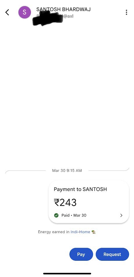 arunwowfactor's tweet image. Payment was made directly to the driver via gpay snapshot 👇 @Olacabs @ola_supports @Ola_Mumbai #worstservice #olacustomercare