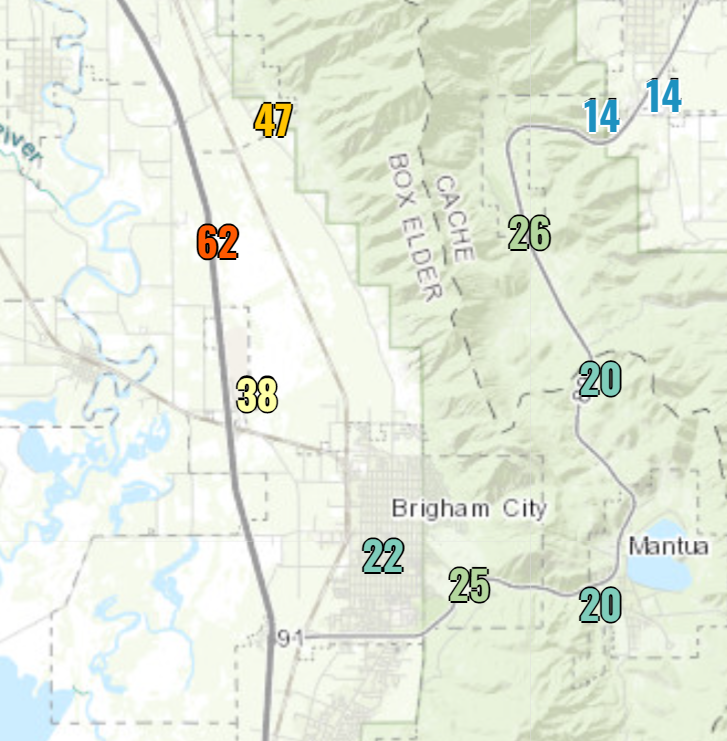 NWS Salt Lake City tweet media