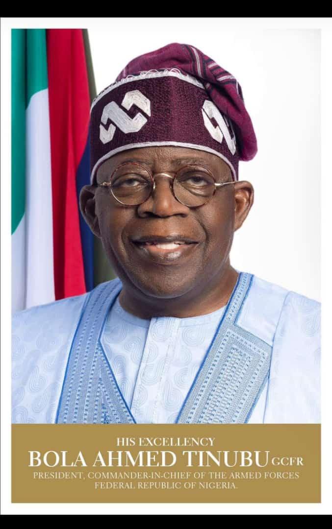 THE NEW PRESIDENT OF NIGERIA WE BEE LIVE IN YOU BOLA TINUBU