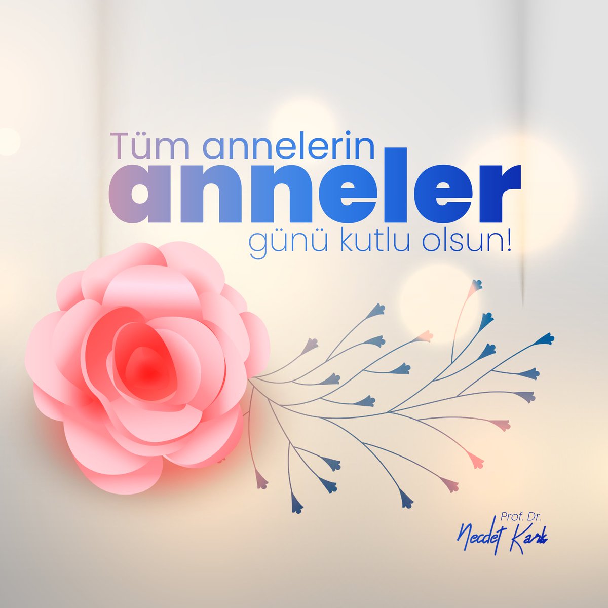 profnecdetkarli's tweet photo. Tüm annelerin anneler günü kutlu olsun!

#anne #annelergünü #annelergünühediyesi #annelergunu #annelergünükutluolsun #annelergünükutluolsun #bursa #istanbul #profdrnecdetkarli #necdetkarli https://t.co/o6zwqu3Mca