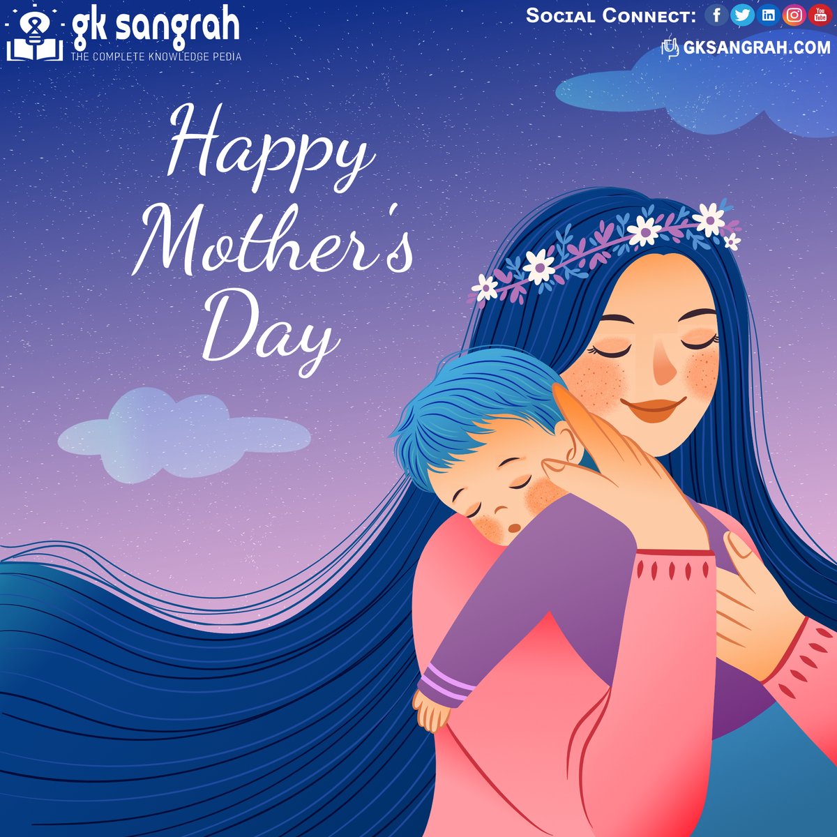 Gᴏᴅ ᴄᴏᴜʟᴅ ɴᴏᴛ ʙᴇ ᴇᴠᴇʀʏᴡʜᴇʀᴇ, ᴀɴᴅ ᴛʜᴇʀᴇғᴏʀᴇ ʜᴇ ᴍᴀᴅᴇ ᴍᴏᴛʜᴇʀs. Lᴇᴛ's ᴄᴇʟᴇʙʀᴀᴛᴇ ᴛʜᴇ ᴘᴜʀᴇsᴛ ғᴏʀᴍ ᴏғ ᴜɴᴄᴏɴᴅɪᴛɪᴏɴᴀʟ ʟᴏᴠᴇ. Hᴀᴘᴘʏ Mᴏᴛʜᴇʀ's Dᴀʏ!

#HappyMothersDay #MotherLove #GeneralKnowledge #GKInHindi #TextToSpeechWebsite