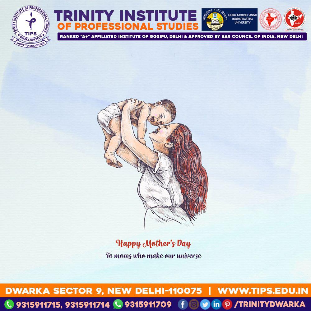TrinityDwarka's tweet photo. To all moms who juggles a million things and still manages to make it all look effortless, you are truly incredible. Trinity institute of professional studies wishes all a Happy Mother's Day!

https://t.co/M4zihna94F 

#tips #trinity #tipsdwarka #mothersday #love #future #warmth https://t.co/NWGRGEW3GP