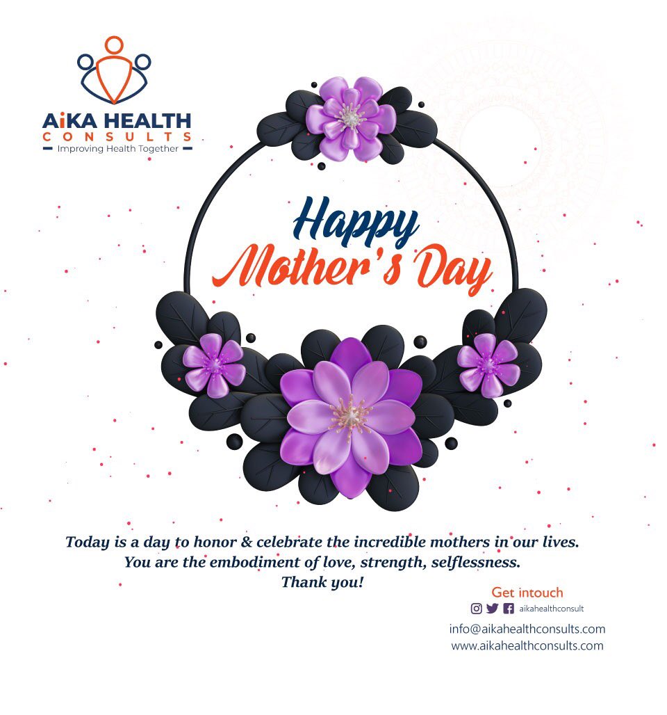 AikahealthUG's tweet photo. Happy Mother’s Day to all the mothers of this nation. https://t.co/xv80QOBE15