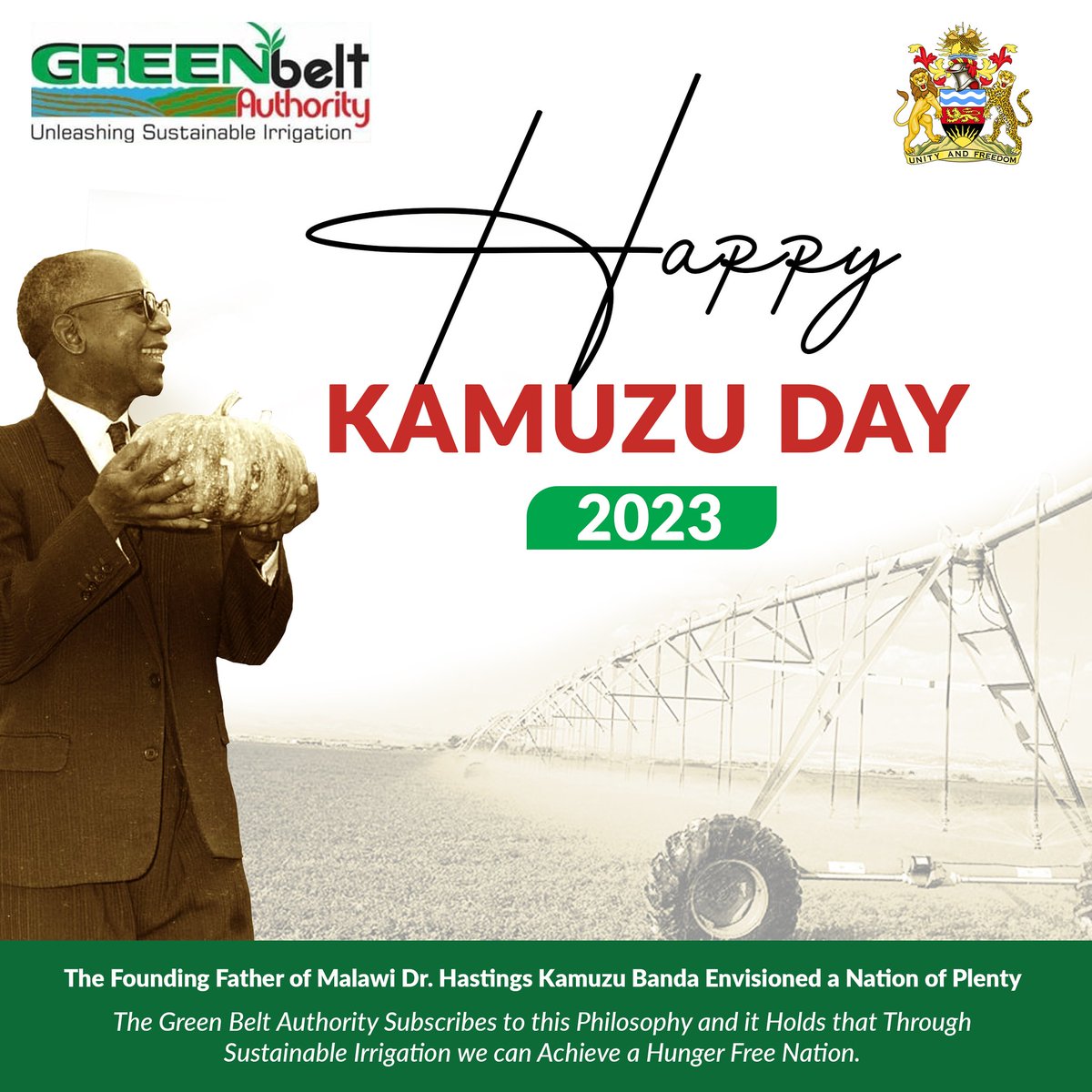 #kamuzuday2023 #malawigovernment #ministryofagriculturemalawi #sustainableirrigation