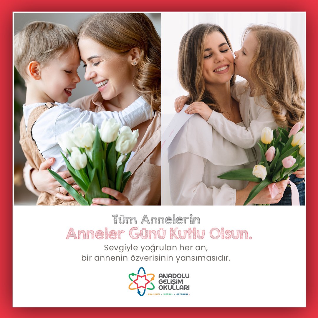 agocomtr's tweet photo. Bir gülümsemeyle dünyamızı aydınlatan, sevgisiyle yüreklerimize dokunan tüm annelerimizin Anneler Günü Kutlu Olsun.
#AnnelerGünü https://t.co/LlrrHVcMY8