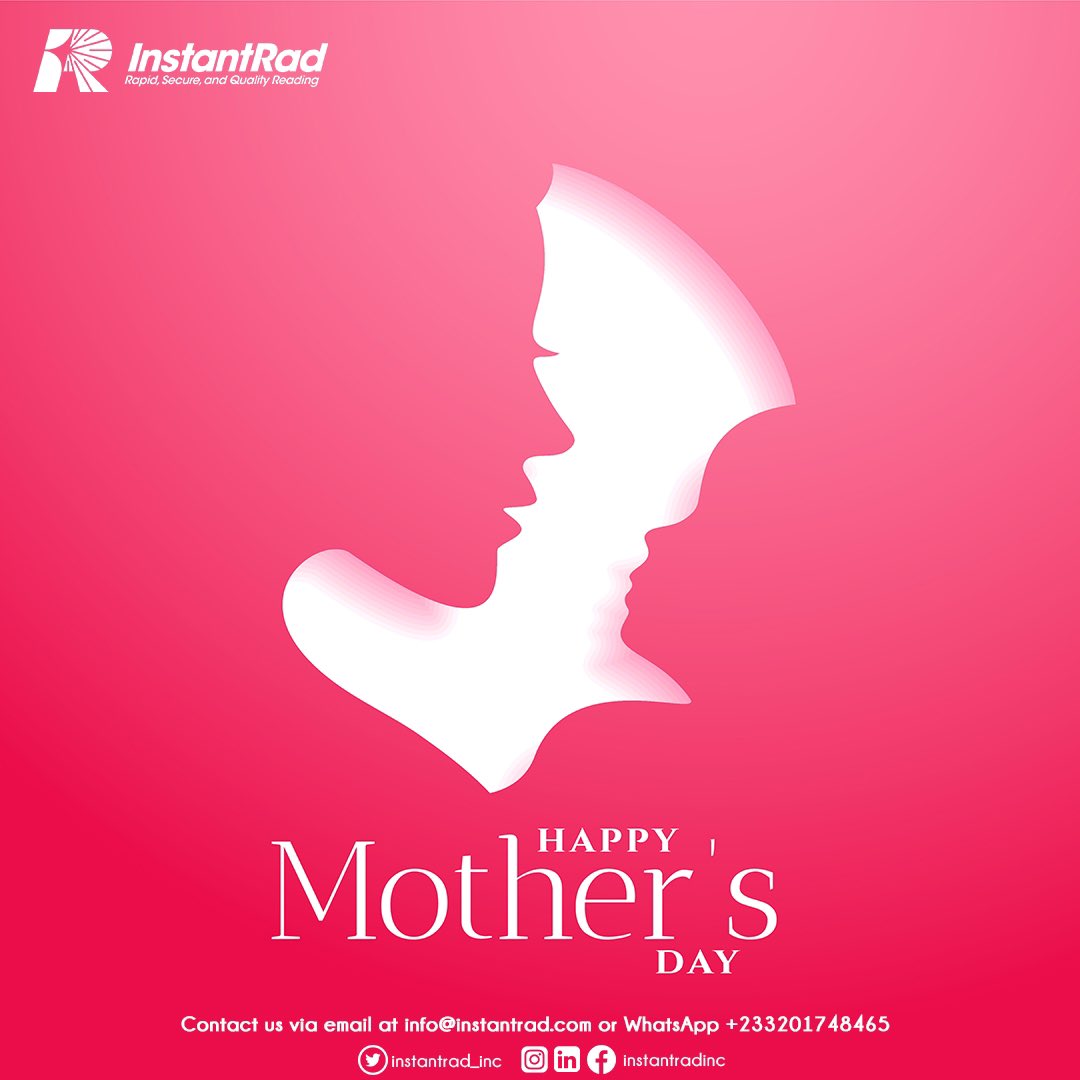 instantrad_inc's tweet photo. Happy Mother’s Day to all mothers and potential mothers. It is a blessing to have you nurture us to become heroes and heroines! Spread some love by tagging your mother and every motherly person you know
#Happymothersday
#Mothersday
#Mothers
#InstantRad https://t.co/I6FvVY5RIL