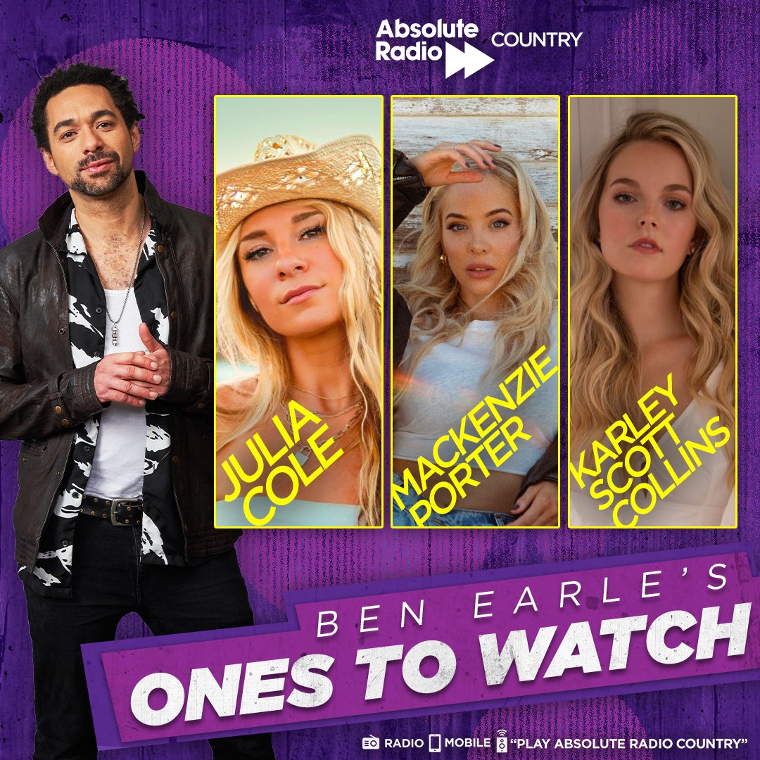 Absolute Radio Country (@arcountry) on Twitter photo Join @BenEarle from 9am as he plays you music from his Ones To Watch including: <a href="/MacKenziePMusic/">mackenziepmusic</a>, <a href="/KarleySCollins/">Karley Scott Collins</a> and <a href="/JuliaColeMusic/">Julia Cole +1 (281) 336-9956</a>.
Listen or catch-up: 👉bit.ly/AbsoluteRadioC… Join @BenEarle from 9am as he plays you music from his Ones To Watch including: <a href="/MacKenziePMusic/">mackenziepmusic</a>, <a href="/KarleySCollins/">Karley Scott Collins</a> and <a href="/JuliaColeMusic/">Julia Cole +1 (281) 336-9956</a>.
Listen or catch-up: 👉bit.ly/AbsoluteRadioC…