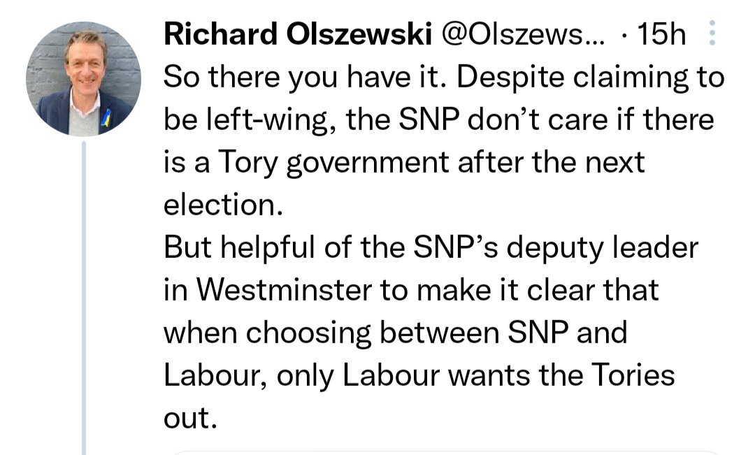 Mhairi Black clearly identifies Scotland's options Starmer and his wee gang of lackies have shifted so far to the right there is little choice :- Blue Tory/Red Tory either will damage and exploit Scotland
Branch office will do as it's told
@BrexitBritainBurden
@NeverTrustTories