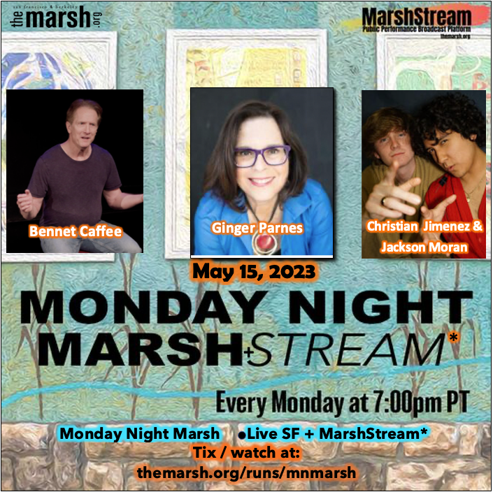 ILoveTheMarsh's tweet photo. Join us for the next #MondayNightMarsh on MON. MAY 15 at 7pm PDT with performances from Bennet Caffee, Ginger Parnes, and Christian Jimenez & Jackson Moran, live at #TheMarsh SF and online on our #MarshStream!
Get more info, tix, or tune in at https://t.co/6lpuHgtRdW https://t.co/3FirlPIpLS