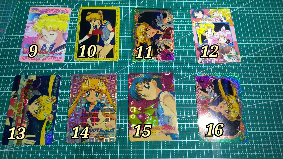 kweushhh's tweet photo. WTS WTS WTS ‼️

Kartu Sailormoon Original

✨All price 45k✨

💥Pilih kartu sesuai angka yang tertera
💥Harga sudah include admin + packing

📍Jaktim
🍊 Freeong

Condi DM aja
Wts wtb https://t.co/r09roFbFXu
