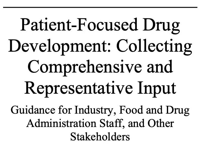 HealthSMmonitor's tweet photo. Patient-Focused Drug Development: Collecting Comprehensive and Representative Input https://t.co/XnHqWW1DcM https://t.co/M0MpFLeYrB