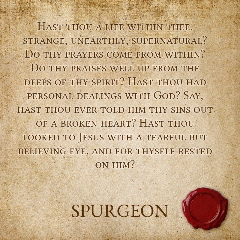 ReadingSpurgeon's tweet photo. Have you looked to Jesus?
#Spurgeon #s864 https://t.co/7Ho7YnV2Na
