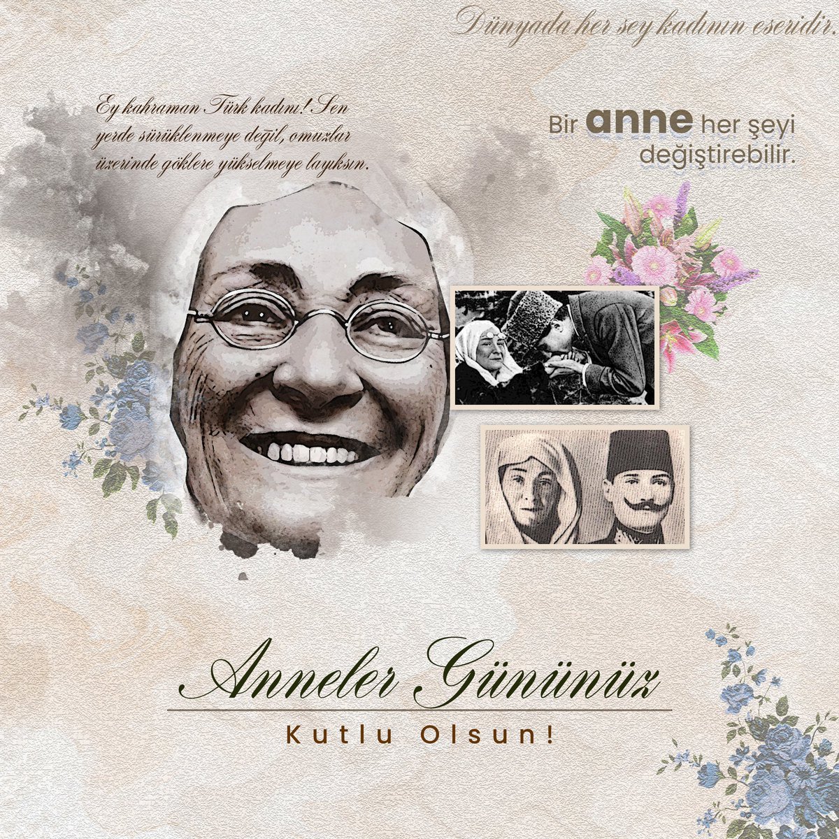 Bir ANNE her şeyi değiştirebilir.

Tüm annelerimizin anneler günü kutlu olsun.

#annelergünü #14mayıs #14mayısannelergünü
