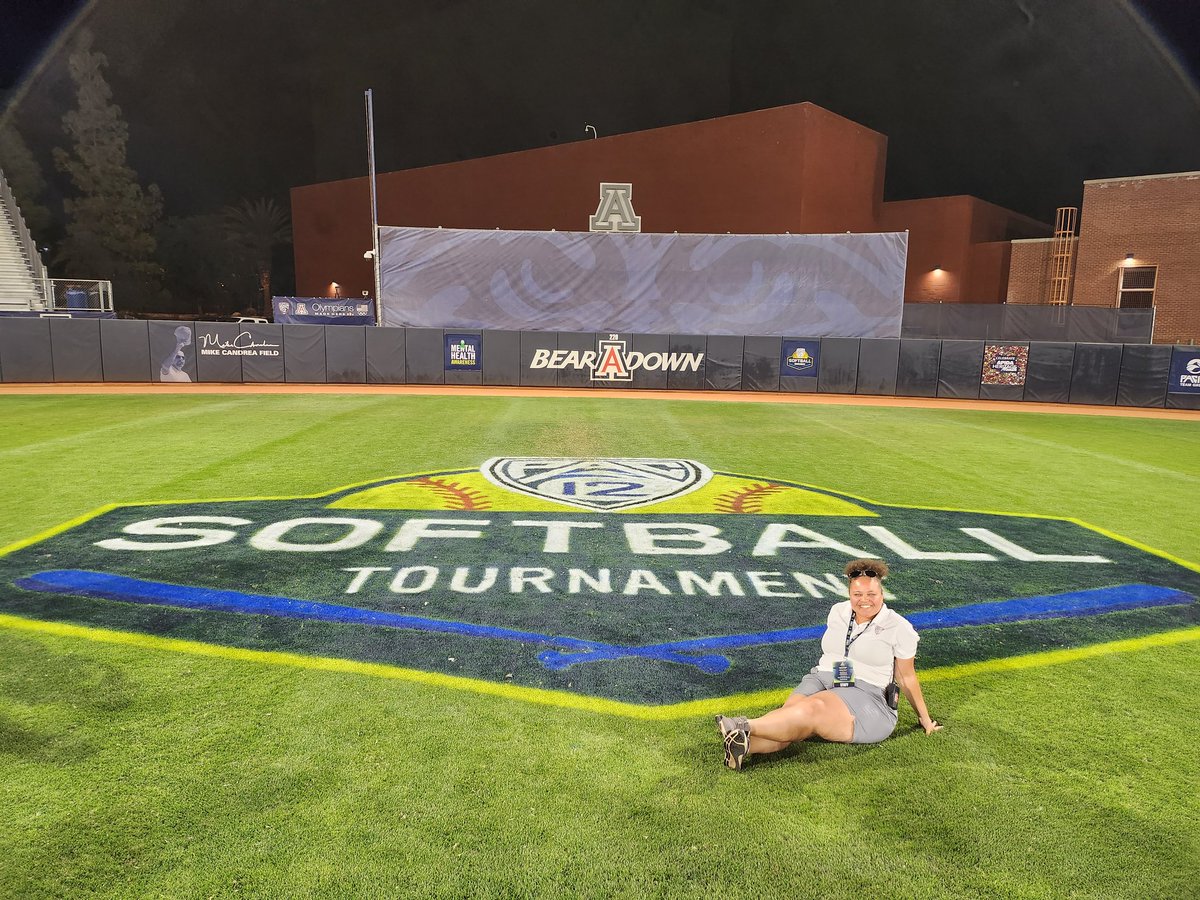 Unbelievable, I got to host the inaugural Pac12 Softball Tournament! Wildcat born and raised, growing up watching the softball greats in this conference, never in my wildest dreams! Absolute career highlight! #Pac12SB #Pac12Championship #BearDown