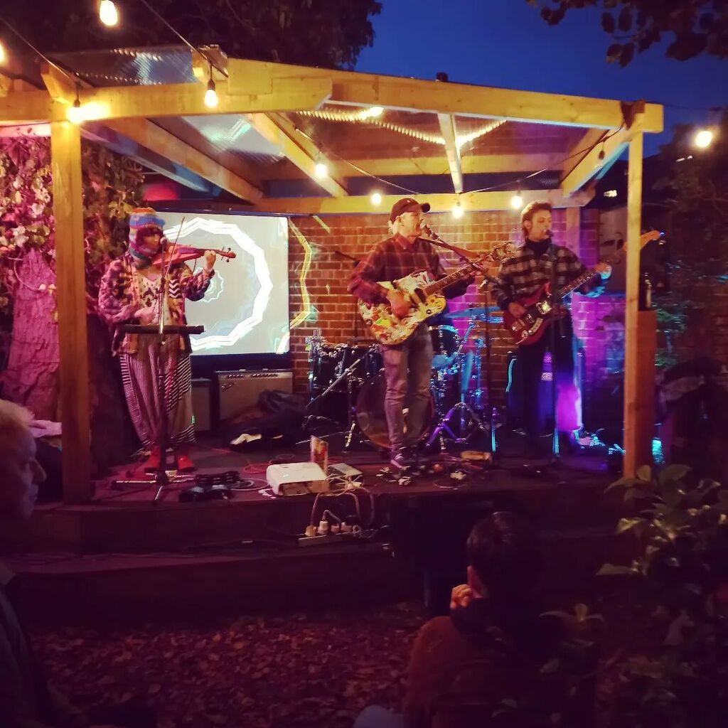 Leaning on a tree watching Jeffrey Lewis and The Voltage on the last night of their tour. @jeffreylewisband  <a href="/graspingstraws/">Tawny Camacho</a> 
<a href="/threesheetspub/">Three Sheets Pub</a>
#rochester #Kent #jeffreylewisandthevoltage instagr.am/p/CsNt8bHKz0v/