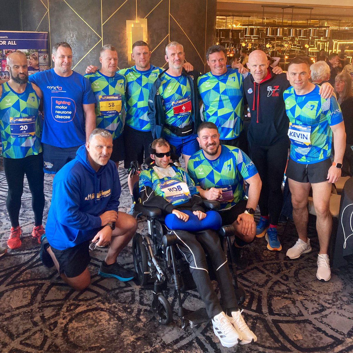 Squad goals 😍

They’re all set and ready to go.

Our team of runners have now raised over £1,260,000 in the fight against motor neurone disease.

💙 #RobBurrowLeedsMarathon