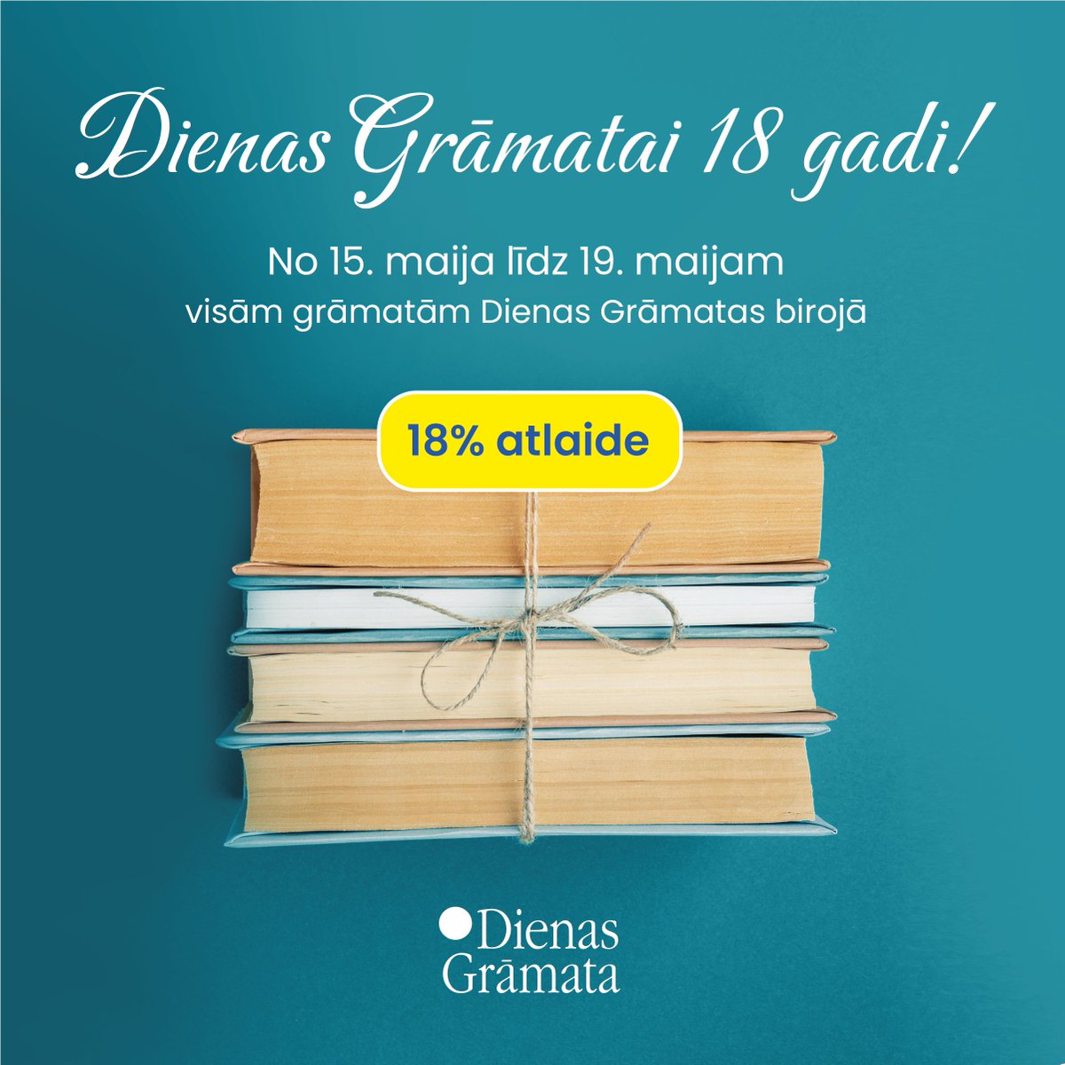 "Dienas Grāmatas" dzimšanas dienas nedēļa!