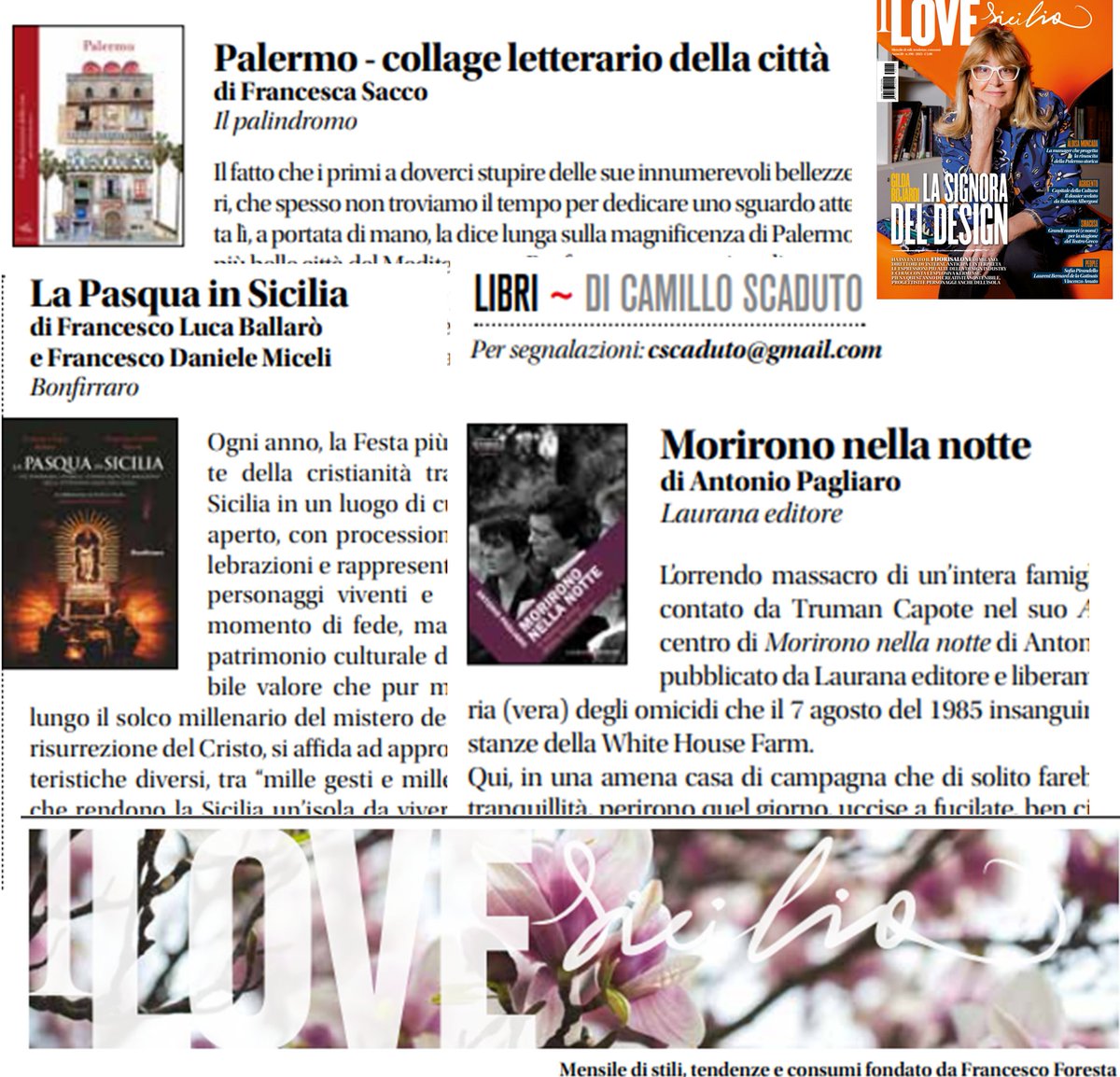 Nel nuovo numero in edicola di @ILSmagazine le mie proposte.  @ilPalindromo @bonfirraroedit @LauranaEditore Buona lettura!