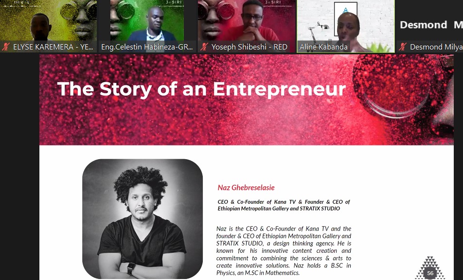 elysekaremera's tweet photo. Shoutout to #Naz Ghebreselasie, a Jasiri Fellow who shared his inspiring journey and entrepreneurial wisdom with us! ππ½ Thank you for your valuable insights and experience. Your success story motivates us for sure! #selectionconference. #Jasiri4Africa https://t.co/liOGoD8Kix
