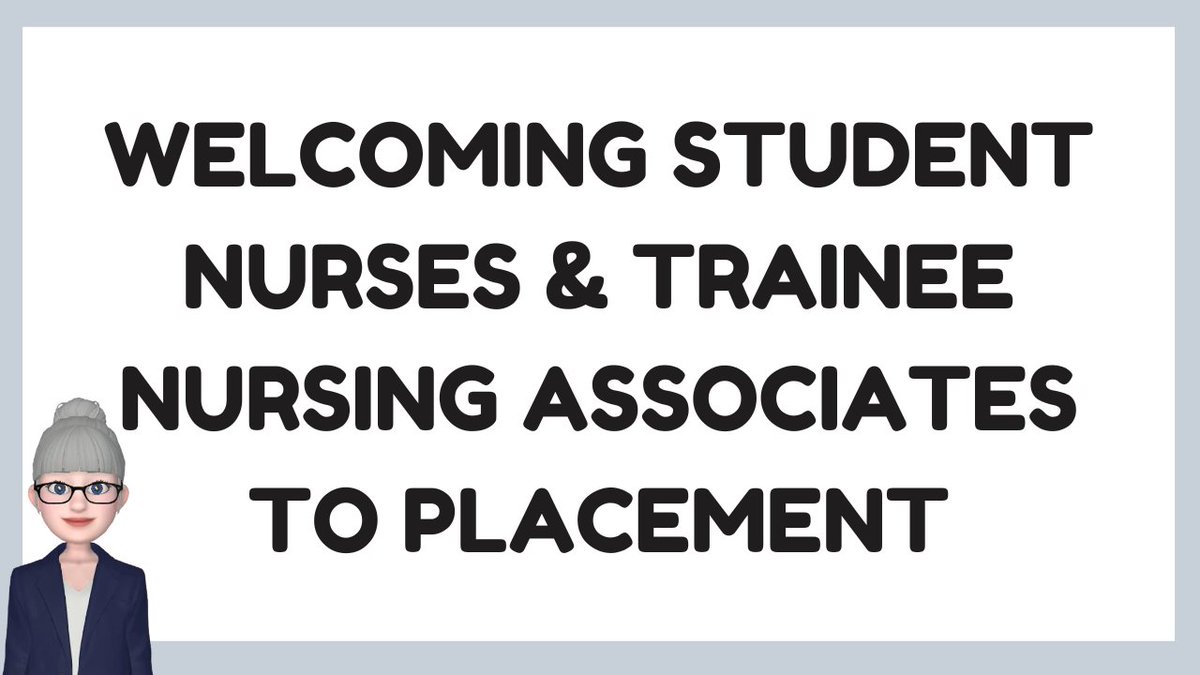 This week's YouTube video focuses on the importance of welcoming student nurses&amp; trainee nursing associates to placement. I've used a pneumonic K.I.N.D, see link:
youtu.be/mwduAL9XGdg

I hope the tips help managers&amp;educators supporting learners🤩
<a href="/lanternpublish/">Lantern Publishing</a> <a href="/CNENetworkUK/">Clinical Nurse Educator Network 💙</a>