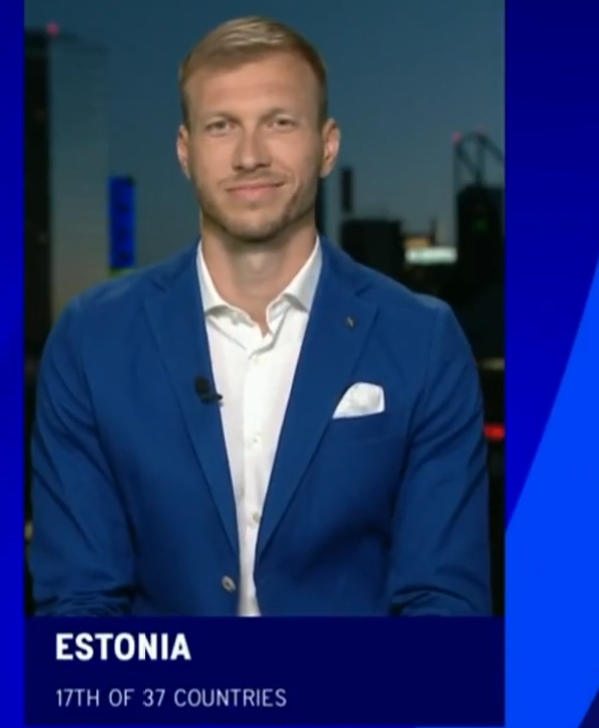 bih_sport's tweet photo. Tokom finala #Eurovision2023 u Liverpulu, sinoć je iz Estonije glasove te države pročitao niko drugi do bivši igrač Liverpula Ragnar Klavan. #LiverpoolFC #Klavan https://t.co/SjtPJYR7D4