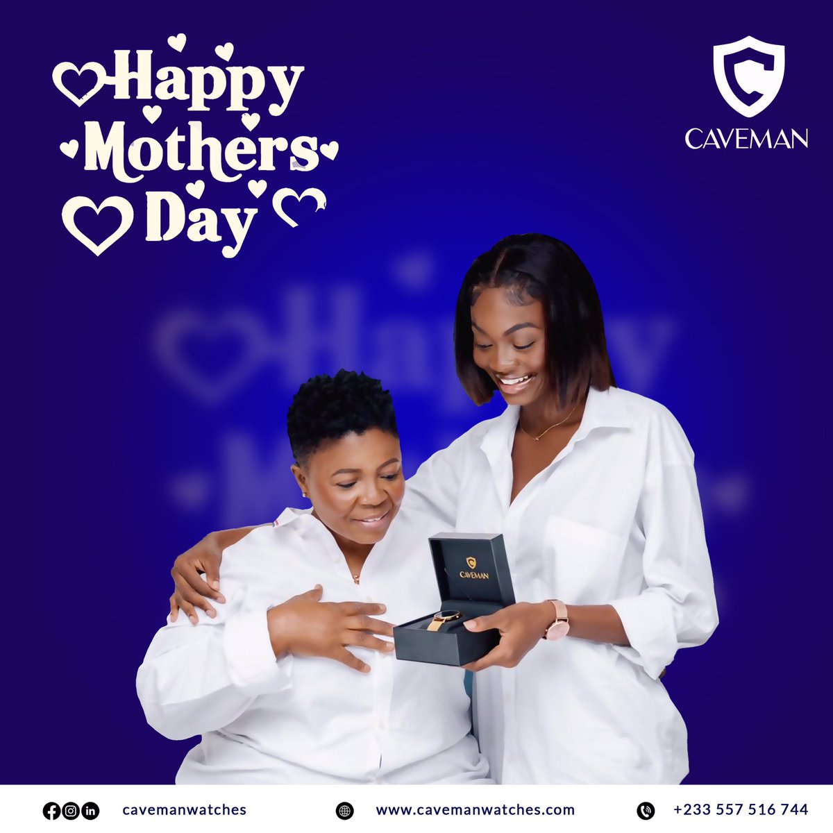 Some gifts are forever,  just like mama's love...

On this Mother's Day, we celebrate the eternal gift of a mother's love. 

Thank you, Mothers, for all you do.

N.B: The Caveman Shop will be opened at 12 noon today till 4:00 pm.

#HappyMothersDay 
#CavemanWatches
#BeRemembered