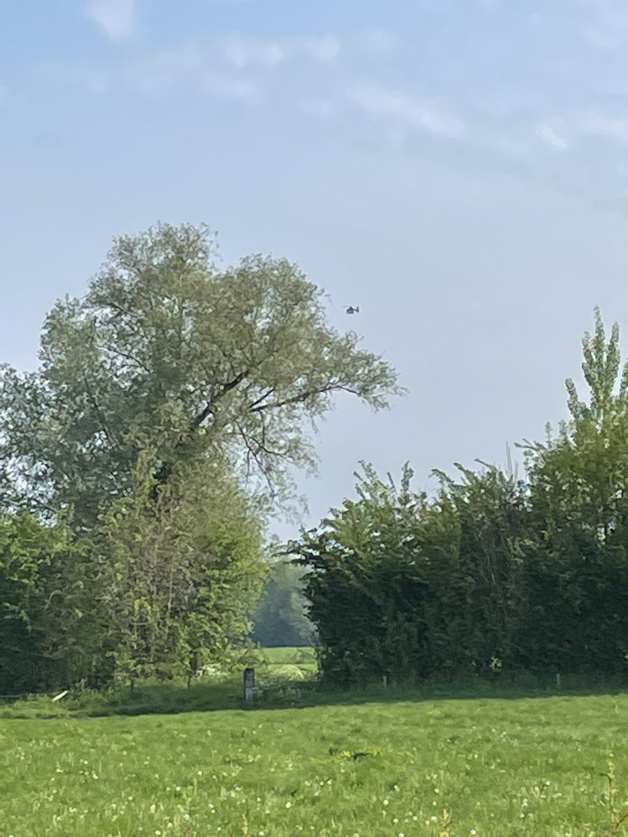 BennieVonk's tweet photo. Inzet van een politiehelikopter moet een eind maken aan een illegaal feest. Er wordt omgeroepen dat ze het terrein moeten verlaten. Sensatie in Elderik. Maar wat een teringherrie de hele nacht.   “Balenpersmuziek”. Is @hennyhag ter plaatse? https://t.co/eCHM0RDWpA