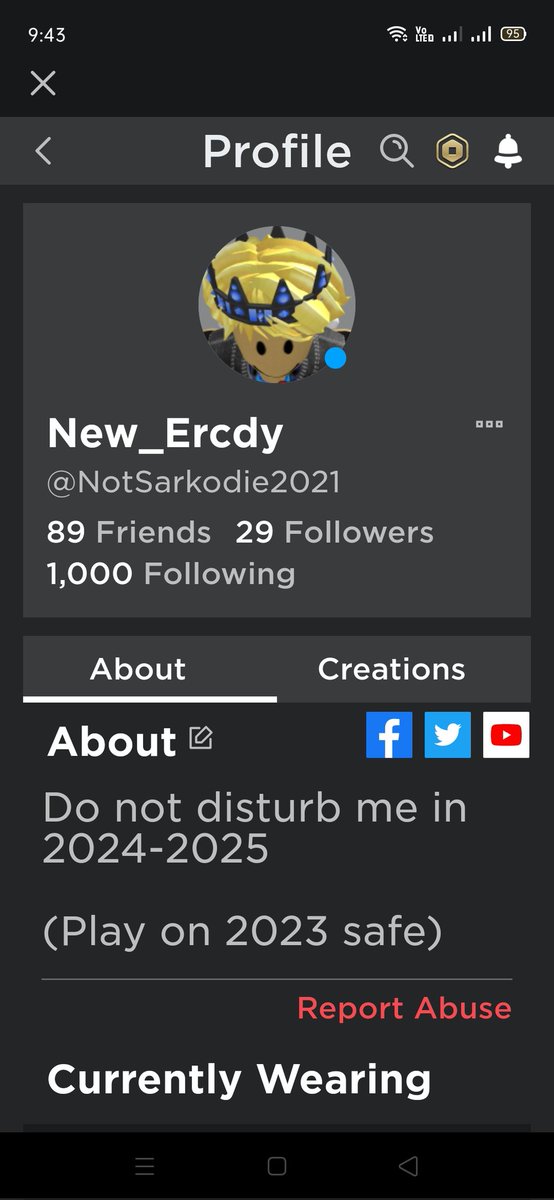 Ercdy9962's tweet photo. 1,000 following on roblox https://t.co/XeRFcDxprO