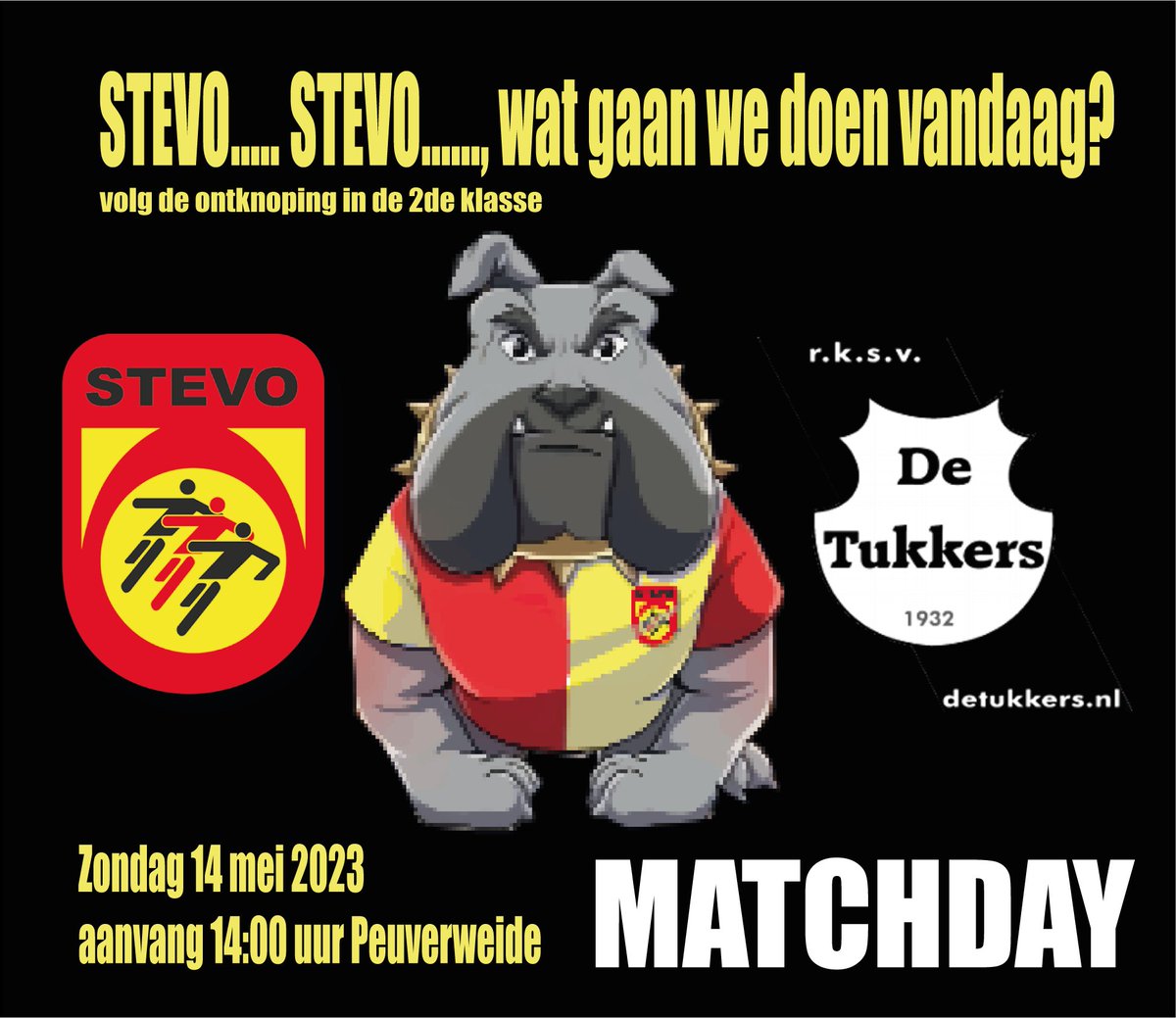Volg de ontknoping in de 2de klasse op de voet! Gisteren wist directe concurrent ATC'65 te winnen en staat met een wedstrijd meer dan STEVO met 1 punt meer bovenaan. Wat gaan we doen vandaag.........?  De wedstrijd tegen onze buren uit Albergen start om 14:00 uur!