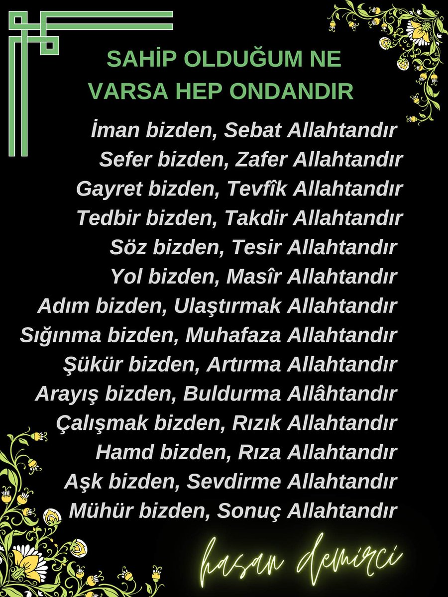 12Bolge's tweet photo. Allah'ım! İslâm'a ve müslümanlara yardım eyle!
İslâm'ı ve müslümanları aziz eyle!
Her şeyi Hakkıyla bilen sensin.
Yâ Rabbenâ!
Dinimize, vatanımıza, milletimize, devletimize, ezanımıza, bayrağımıza yardım edecek, bunların hayrına olacak kim ise sen de ona/onlara yardım eyle! 
Âmîn https://t.co/5MOTgyi0vu