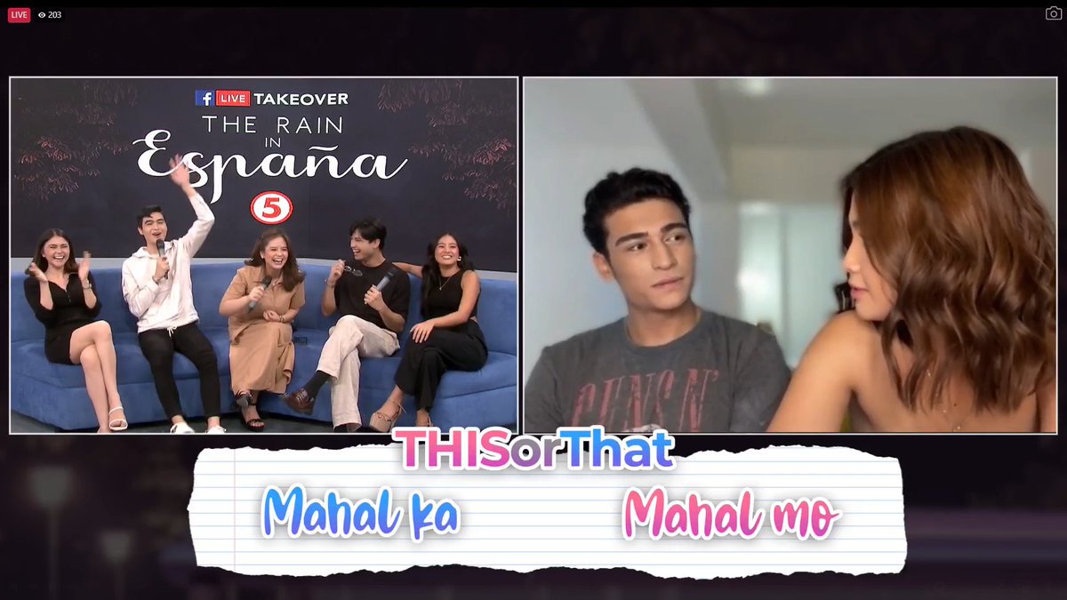 TV5manila's tweet image. "Mahal Ko" 'yan daw ang pipiliin ni Marco.

#TRIE
#AskTRIECastTV5  
#TheRainInEspaña 
#TRIEOnTV5
