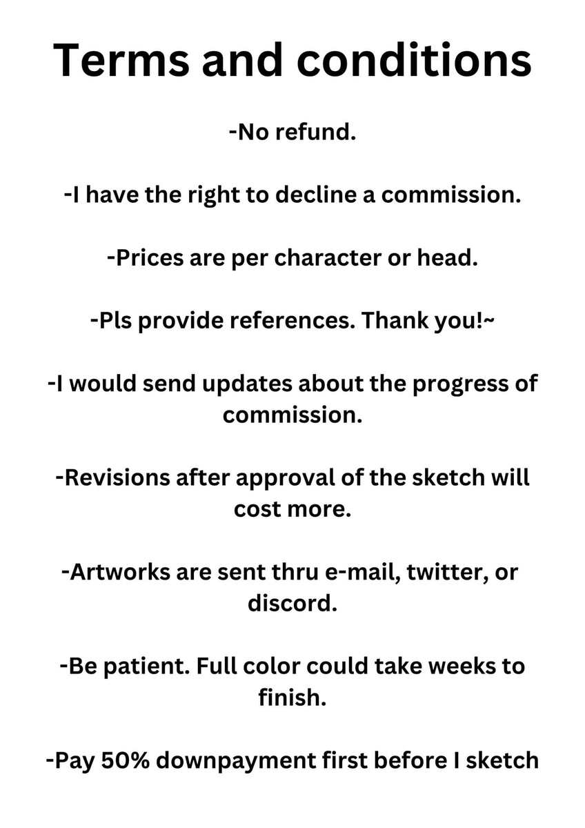 I'm Open for art Commission
#ArtCommission #CommissionSheet #opencommissions