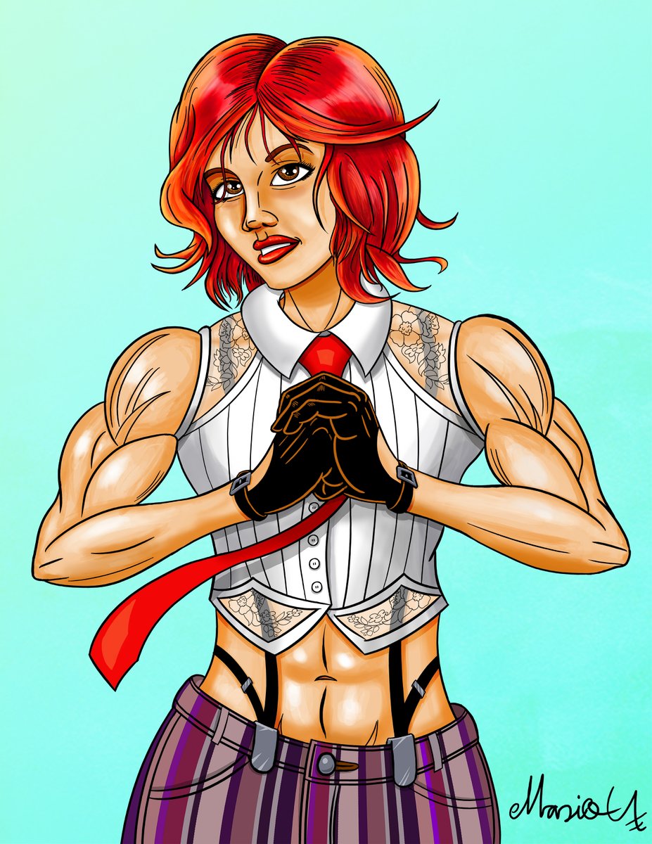 @SNKPofficial Yes, Happy Mother's Day to Boxer mom Venessa.

#MothersDay #digitalartist #digitalart #kingoffighters #fighter #adobe #adobephotoshop #kofxv #venessa #mom