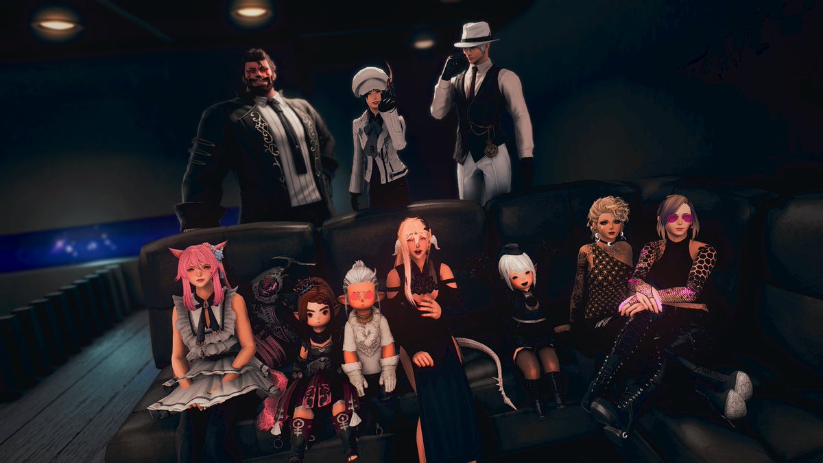Welp, too bad our boys get rekt by the femras  at #FamFeudXIV😂 Great gameshow indeed!

#ffxivsnaps | #FF14SS  | #ElementalIDC | #gpose  | #NenekoColorsS  |  #eorzeaphotos