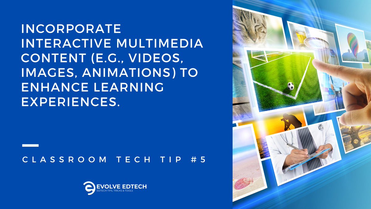 EvolveEdTechAU's tweet photo. Getting started with edtech in the classroom can be daunting. For the next 30 days Evolve EdTech are going to share some simple tips to help you get started with using edtech in your classroom today.
#EvolveEdTech #TipsTricksTools https://t.co/tlgrOlnmhT