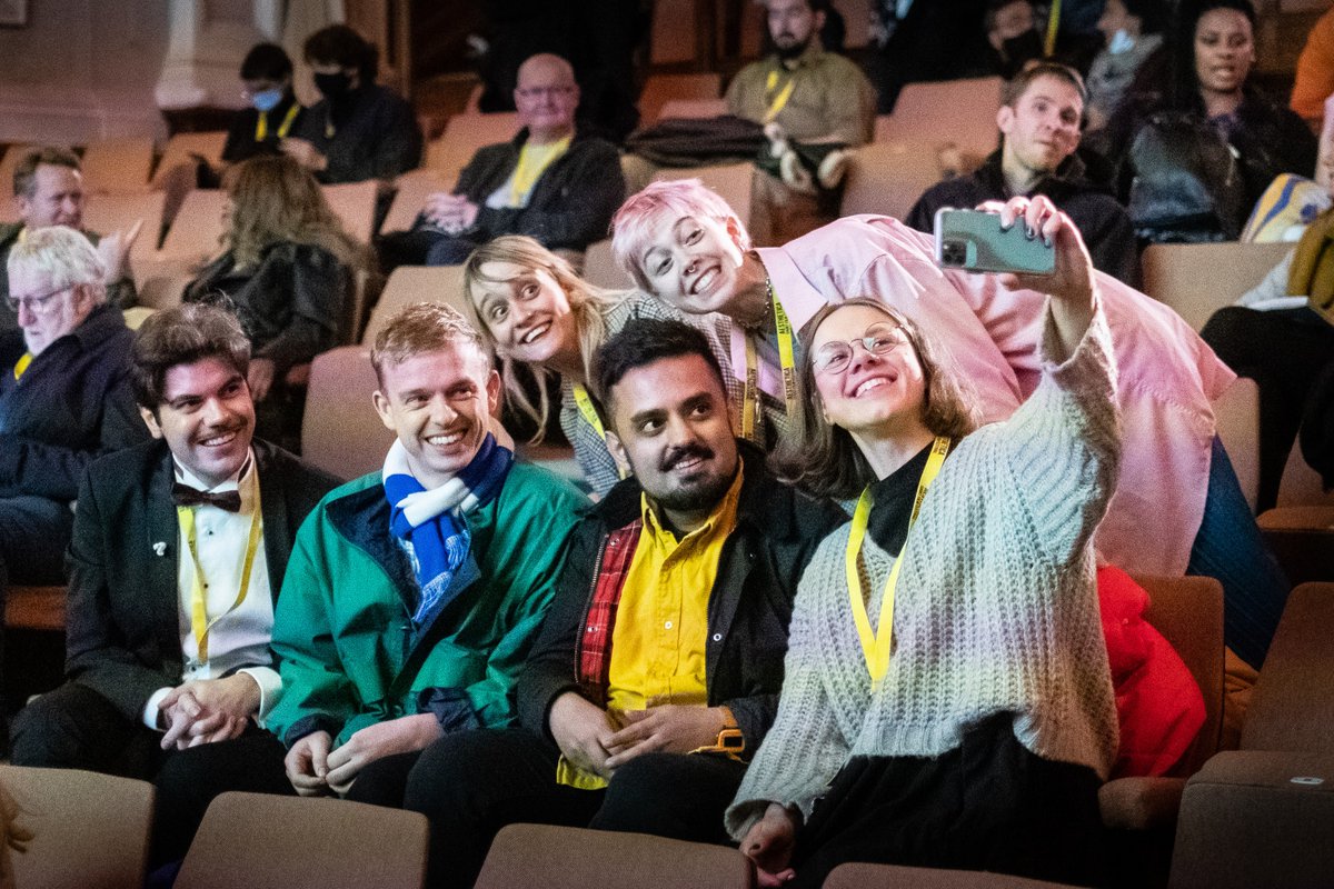 ASFFest's tweet photo. POV: your film is up for a prestigious award at ASFF 😁 🏆

We're looking for #Shorts, #Features, #VR and #Games to screen in competition. Be part of the 2023 edition and win £5,000 in cash prizes.

 🎬 18 days left to enter. Submit now: https://t.co/PsplsFNi23 https://t.co/lVWWpoeOLc