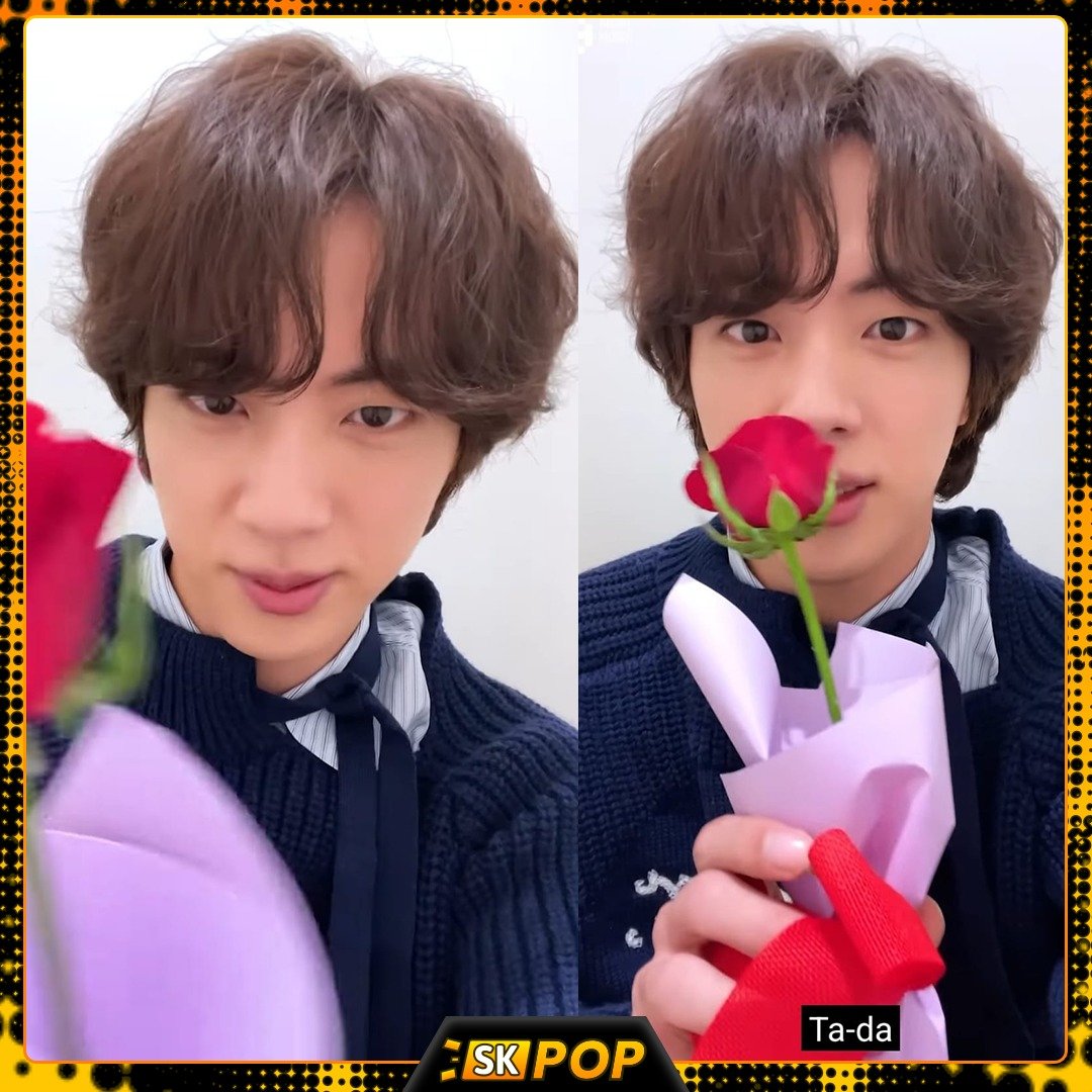📽️🌹A Rose For Jin : #BTS' #JIN sends #RoseDay wishes to #ARMY in pre-recorded video message!
Fans trend #RosesForJin / #HappyRoseDayJin sending love back to #SEOKJIN!
😍🌹✨ 

📽️youtu.be/9DO4yH7wriw

#SeokjinAndRosesAreAWinningCombination #SeokJin_of_the_month 
#방탄소년단진