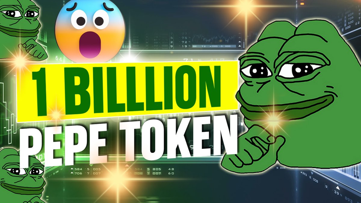 DoniWowCrypto's tweet photo. 😱 1 BILLION @pepecoineth | GET READY ARMY - DONI WOW CRYPTO

look here -> https://t.co/XrhWlznchK
@pepecoineth #pepe #pepecoin #pepecoineth #binance #BTC #XRP #cryptocurrency #ShibaInu #BabyDoge #BRISE #Etherum https://t.co/wPZF7pOoJi