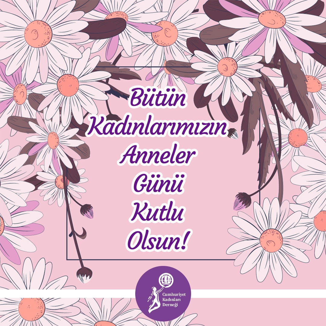 Bütün kadınlarımızın anneler günü kutlu olsun. 💐 #annelergunu