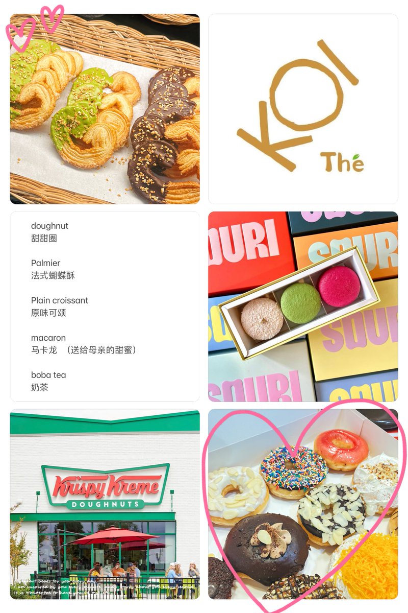 Tcocffyw's tweet photo. 💫Hope these deserts 🥨🥯🥐🥖🥞🍩 will make you feel relaxed in hot summer na～

Ppps:☺��Some sweet macarons for Mother's Day.
#DestinyClinicYinWar
#yinyin_anw  @yinyin_anw
#warwanarat @warwanarat 
#YINWAR #หยิ่นวอร์ https://t.co/HJrgmftdrw