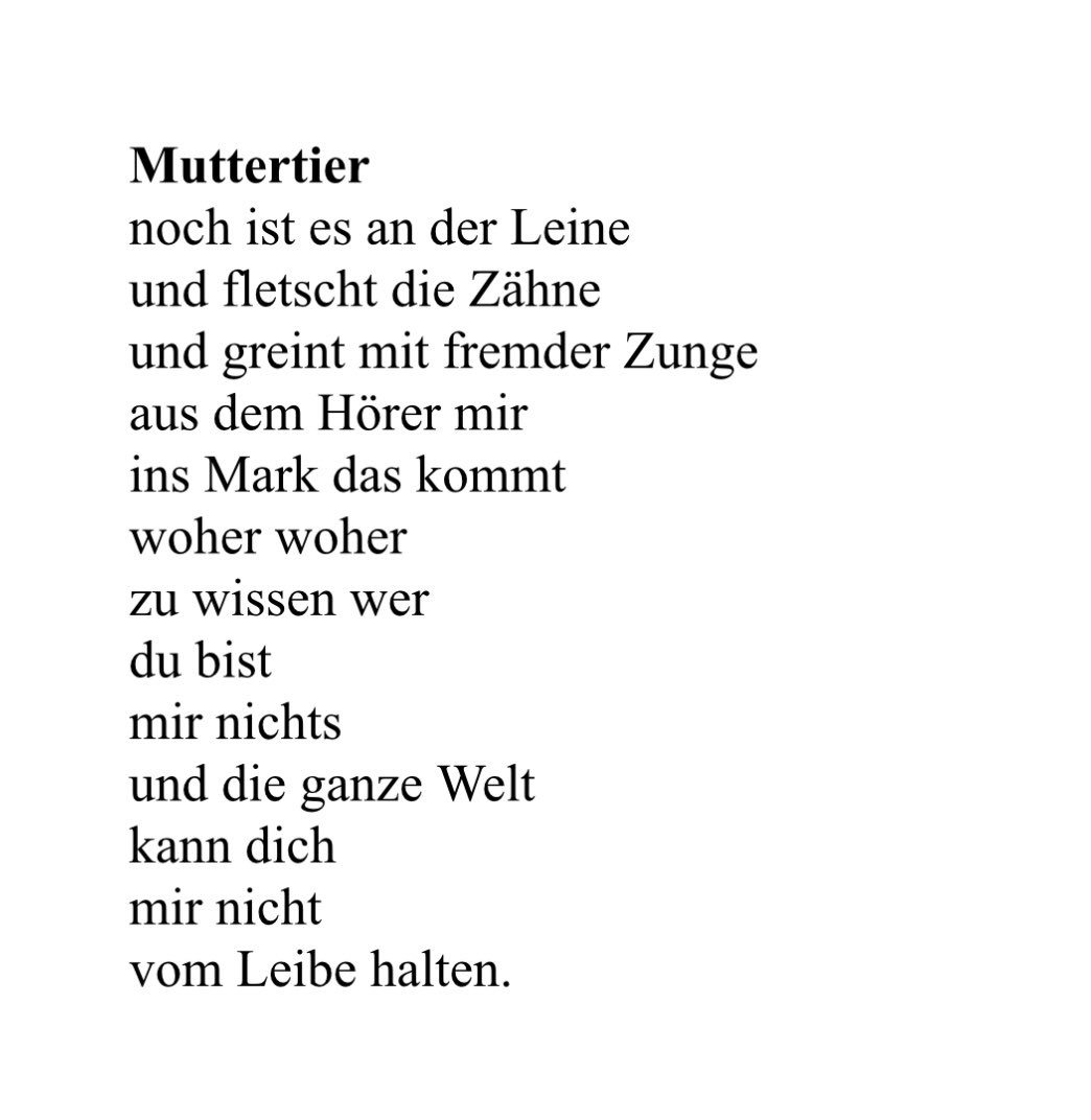 Mal fernab von Muttertags-Romantik ein Gedicht zum #Muttertag, das ich geschrieben habe, als ich das erste mal mit Anfang 20 mit meiner leiblichen Mutter telefoniert habe (bin bei Pflegeeltern aufgewachsen). Copyright: Tanja Nova