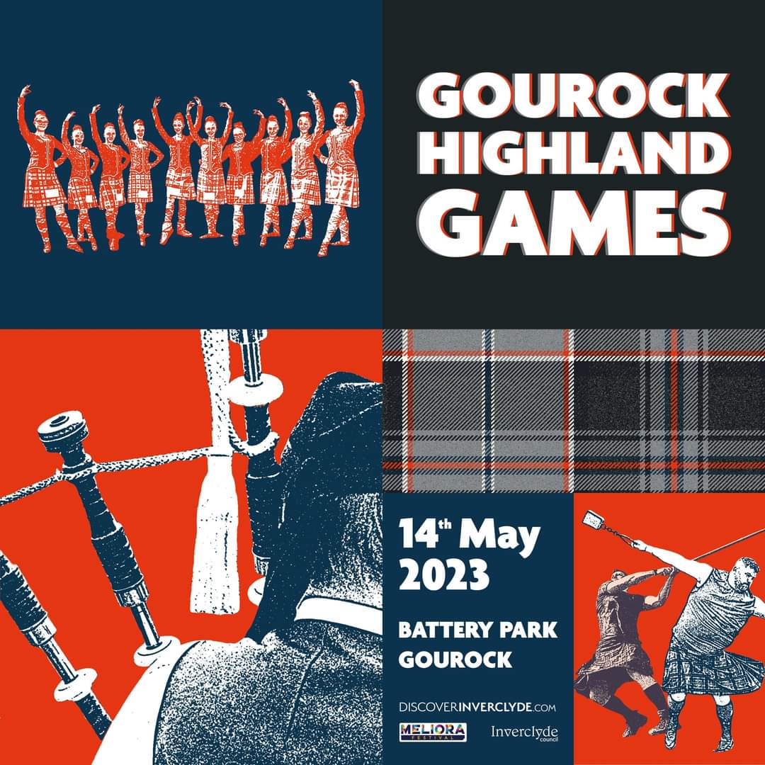 Join us today Sunday 14th May From 12 noon for @GourockHGames #ghg23 at Battery Park  discoverinverclyde.com/whats-on/event…

#DiscoverInverclyde #Gourock #Scotland #ScotlandIsCalling #MelioraFestival #PerfectStage