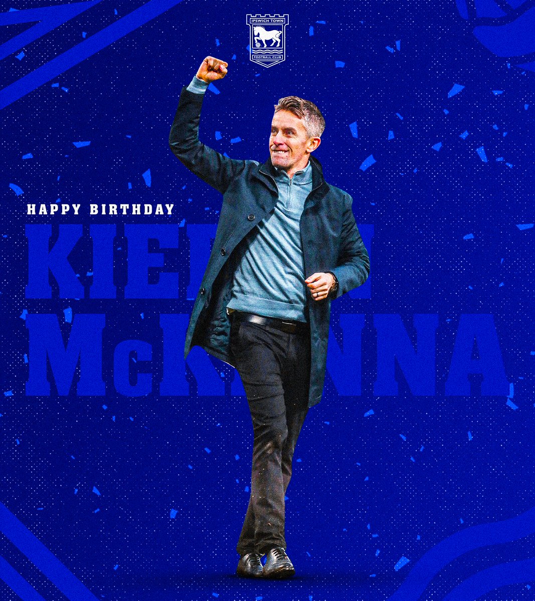 IpswichTown's tweet photo. 🥳 Happy birthday, Boss!

#itfc https://t.co/G64Z7B5lBq
