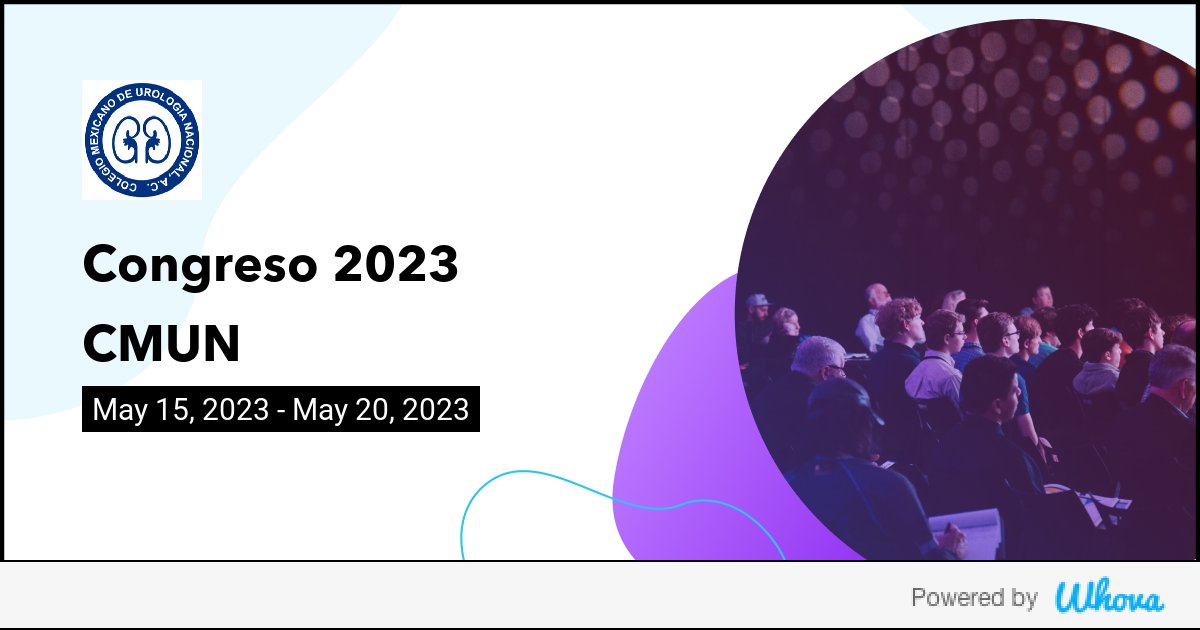 Uro_HPraVal's tweet photo. Hi! I'm attending Congreso 2023 CMUN. Let's start connecting with each other now. @colmexuro - via Whova event app https://t.co/eiEUDC7N3x https://t.co/vGUVy658RY
