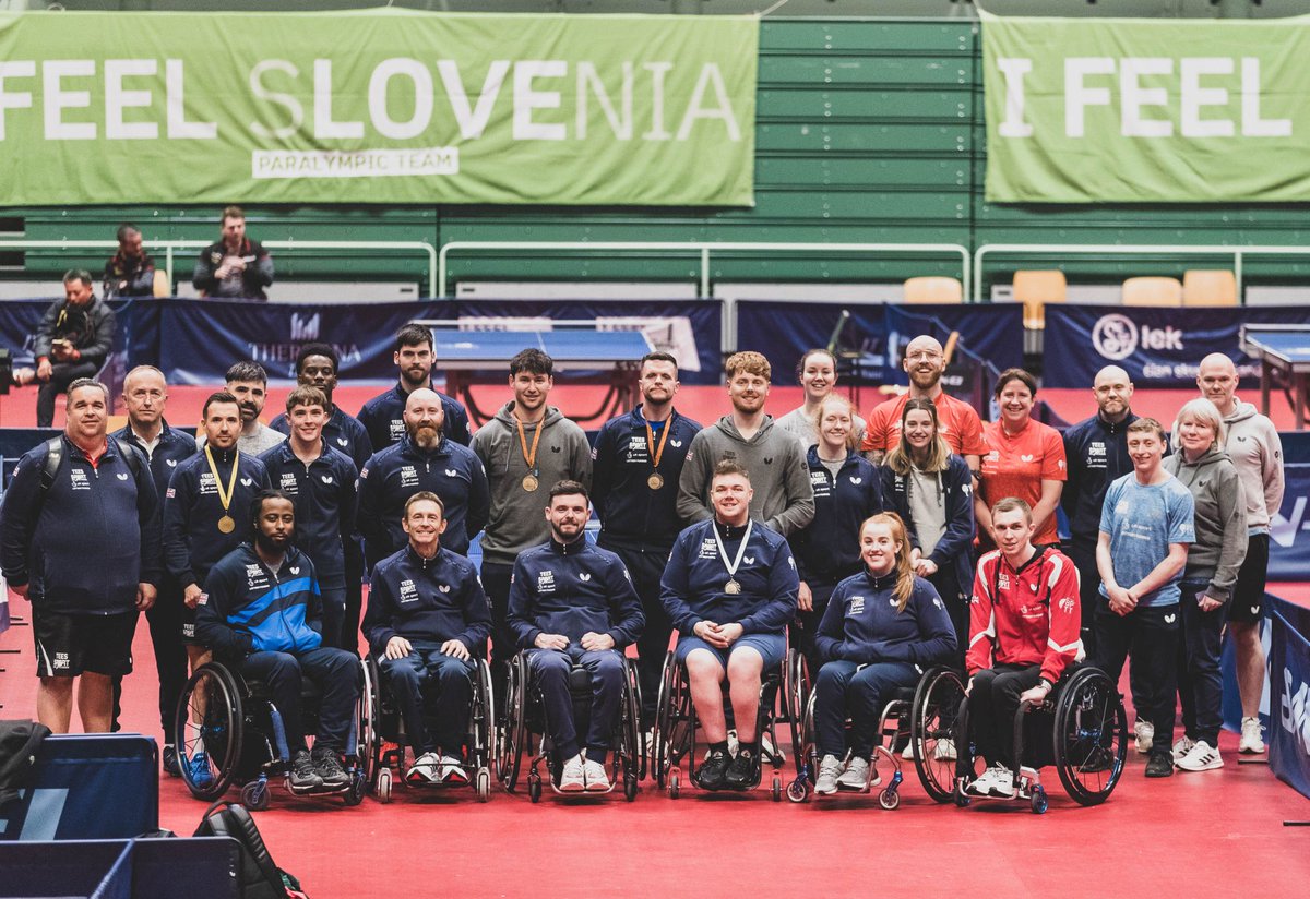 British Para TT (@britishparatt) on Twitter photo 9 medals for <a href="/BritishParaTT/">British Para TT</a> in Slovenia
Strongest Para tournament ever held with over 400 athletes from 53 countries #proud
<a href="/TableTennisENG/">Table Tennis England</a> <a href="/TableTennisScot/">TableTennisScotland</a> <a href="/walesTT/">Table Tennis Wales</a> <a href="/uk_sport/">UK Sport</a> <a href="/TeesSport1/">Tees Sport</a> <a href="/eissheff/">EIS Sheffield</a> 9 medals for <a href="/BritishParaTT/">British Para TT</a> in Slovenia
Strongest Para tournament ever held with over 400 athletes from 53 countries #proud
<a href="/TableTennisENG/">Table Tennis England</a> <a href="/TableTennisScot/">TableTennisScotland</a> <a href="/walesTT/">Table Tennis Wales</a> <a href="/uk_sport/">UK Sport</a> <a href="/TeesSport1/">Tees Sport</a> <a href="/eissheff/">EIS Sheffield</a>