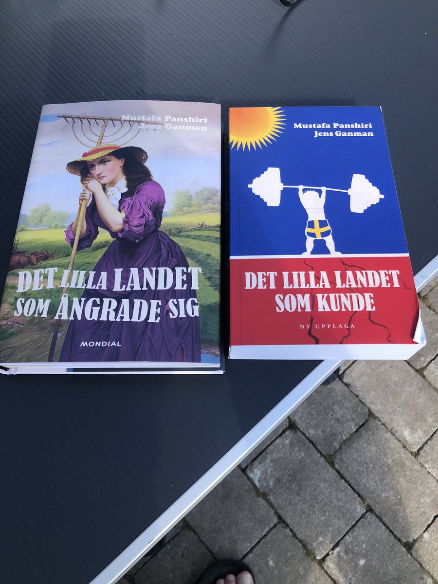 Perfekt present på födelsedagen. Har jag läsning i husbilen i sommar. <a href="/Panshiri_M/">Mustafa Panshiri</a> <a href="/JensGanman/">JensGanman</a>