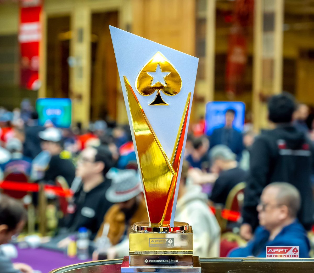 PSLiveManila's tweet photo. #APPT Cambodia High Roller Event start at 6pm, May 14.

E-guide : https://t.co/Qbey5xvHVy https://t.co/DOcsQqg5qJ
