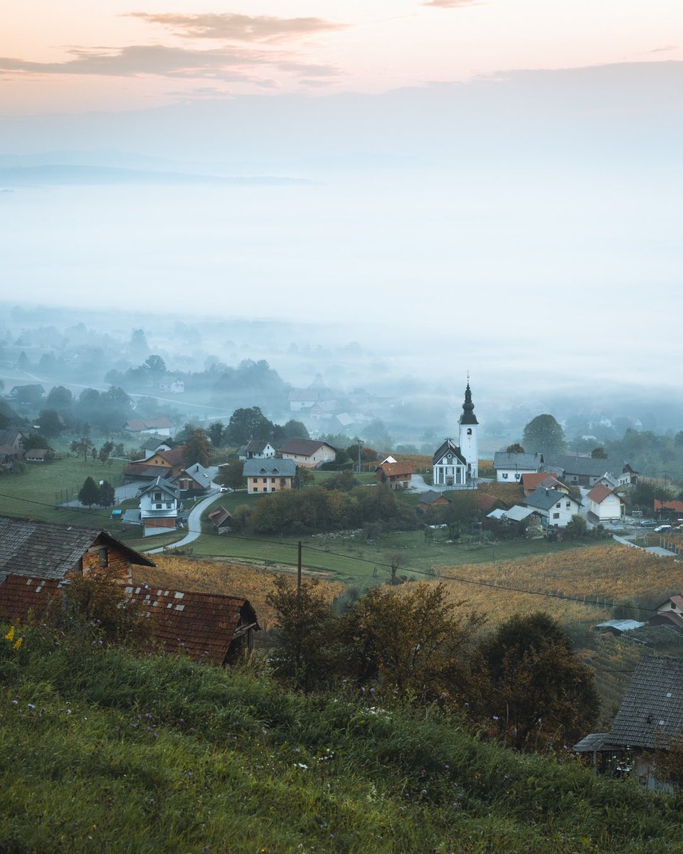 GOLDEN vs BLUE hour in the morning.
Which you prefer? 
.
.
.

#belakrajina #goldenhour #bluehour #slovenia #slovenija #semic #feelslovenia #ifeelslovenia #town #light #canonslovenija #canoneurope #lightroom #moodygrams #nature #earth #roamtheplanet #earthpix #visualsofearth